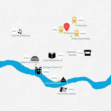 Camoes Downtown With Parking * Oporto